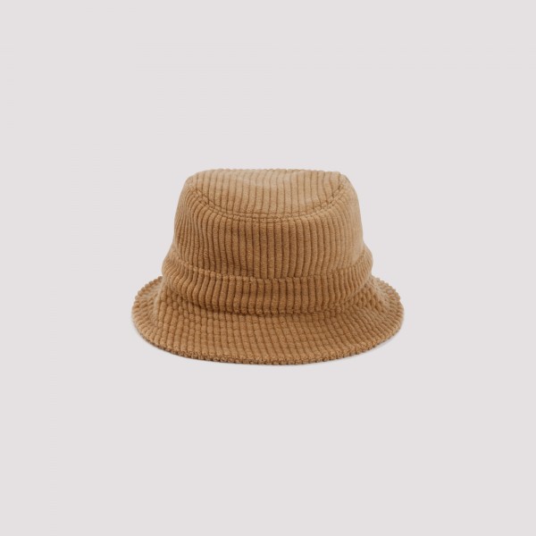 Shop Gabriela Hearst Bucket Hat M In Cml Camel