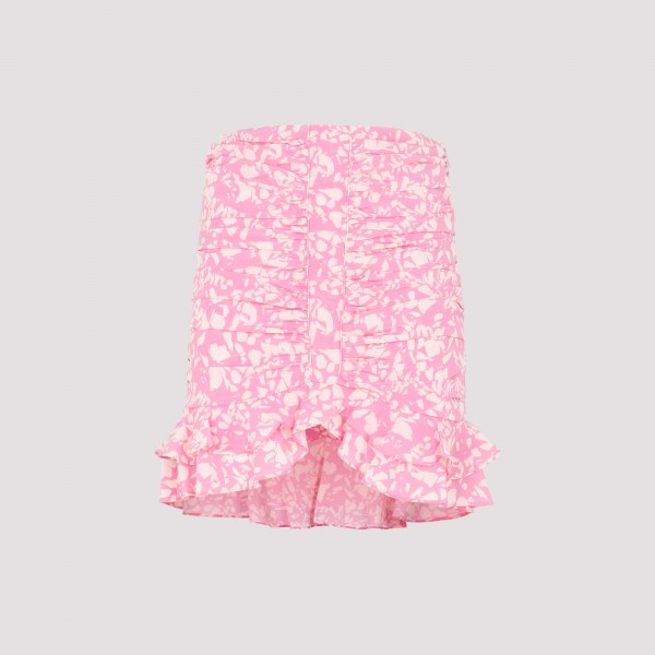 Shop Isabel Marant Milendi Skirt 38 In Pk Pink