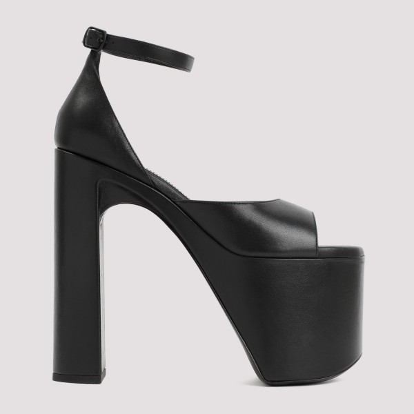 Shop Balenciaga Camden Platform Sandals 40 In Black
