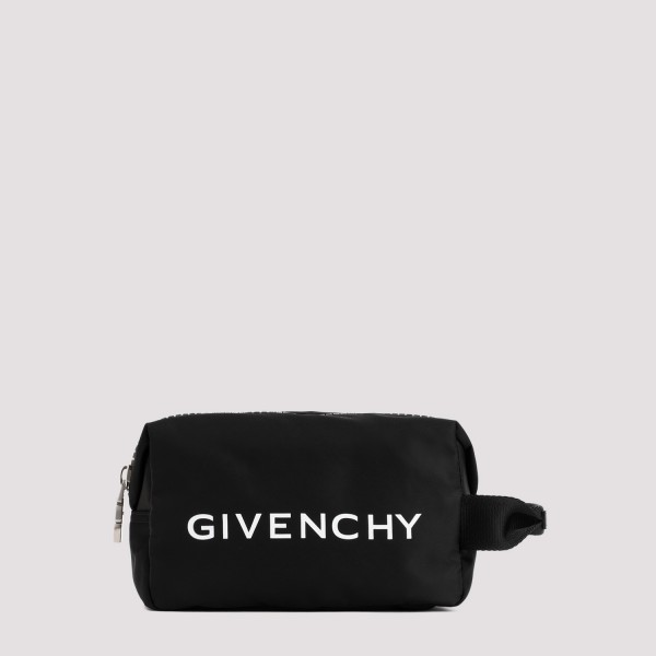 Shop Givenchy G-zip Toilet Pouch Unica In Black