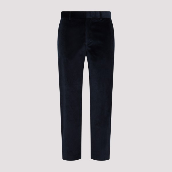 Shop Paul Smith Cotton Pants 30 In Navy