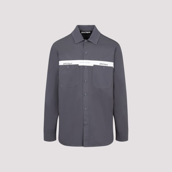 PALM ANGELS PALM ANGELS SARTORIAL TAPE WORK SHIRT 46,119676