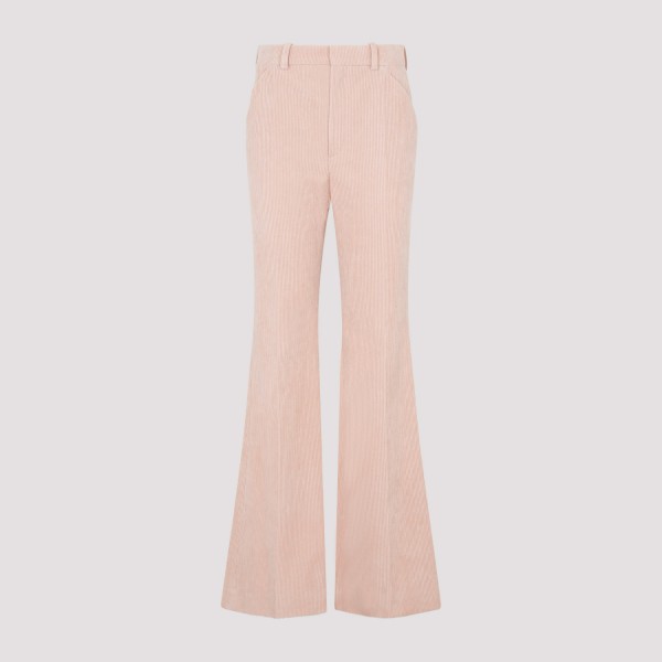 Shop Chloé Pants 38 In Z Misty Pink