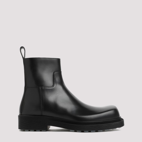 Shop Bottega Veneta Ben Ankle Boots 45 In Black