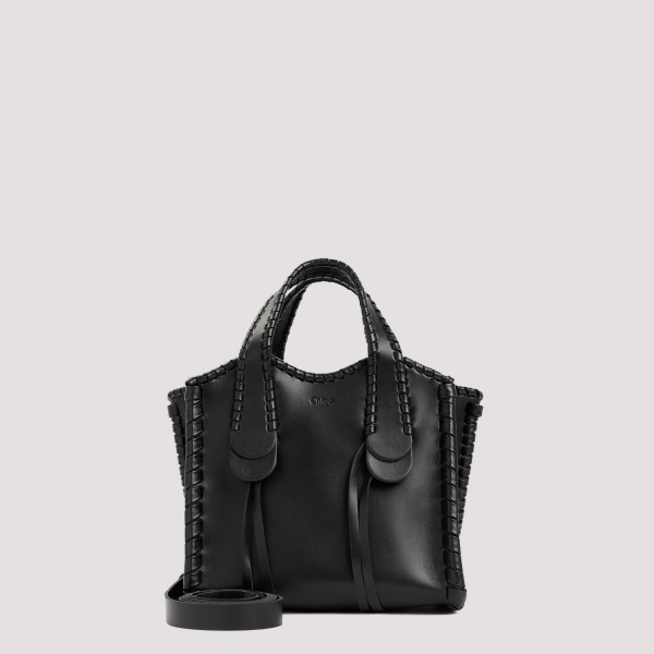 Shop Chloé Chloe Mony Shoulder Bag Unica In Black