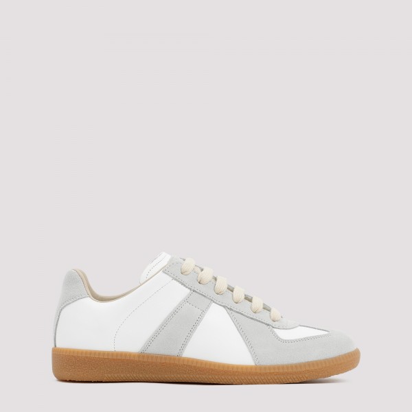 Shop Maison Margiela Replica Sneakers 36 In T Dirty White