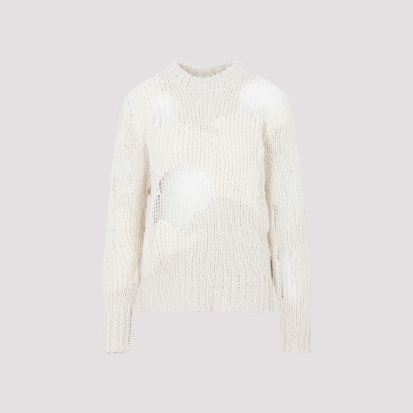 Shop Chloé Sweater S In Iconic Milk