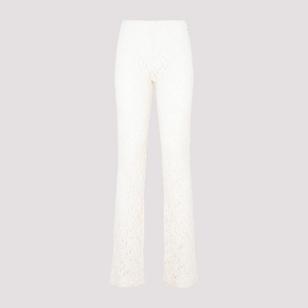 Shop Chloé Pants 38 In Dusty White