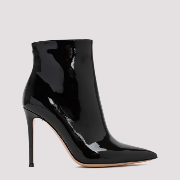 Shop Gianvito Rossi Leather Ankle Boots 37+ In Nero Black