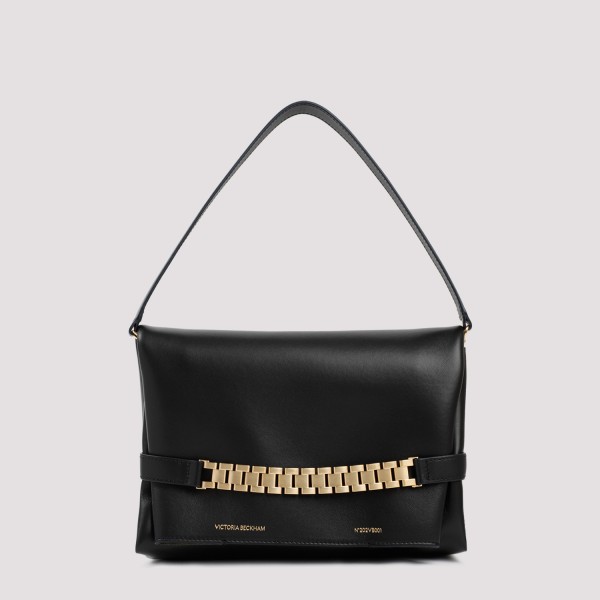 Shop Victoria Beckham Chain-detail Shoulder Bag Unica In Black