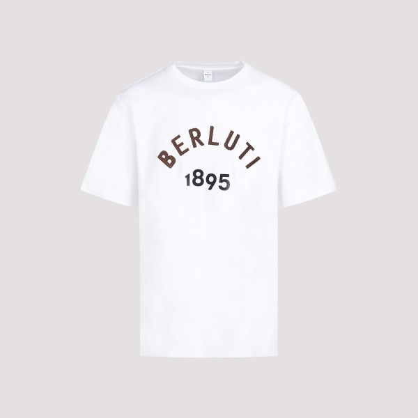 Berluti T-shirt In Blanc Optique