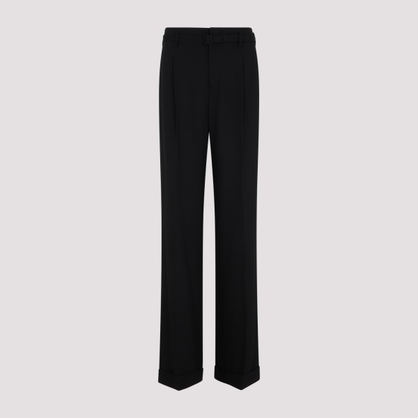 Shop Ralph Lauren Collection Acklie Pants 4 In Black