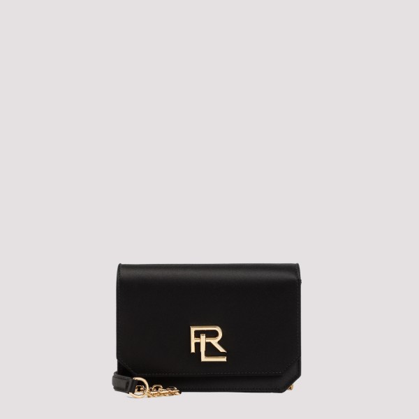 Shop Ralph Lauren Collection On Chain Wallet Unica In Black