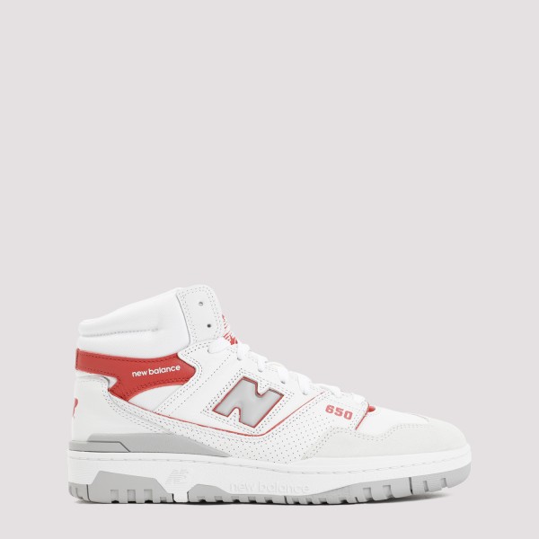 Shop New Balance 650 Sneakers 11 In White Red
