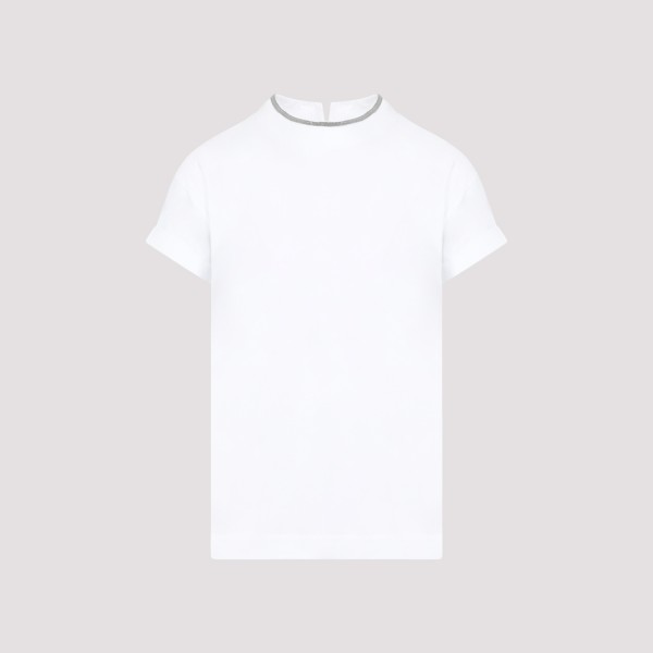 Shop Brunello Cucinelli T-shirt S In C Bianco