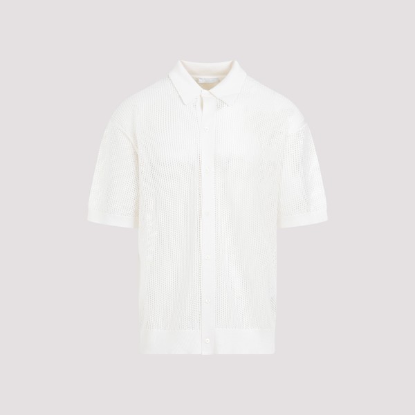 Shop Prada Silk-cotton Cardigan 50 In F Bianco