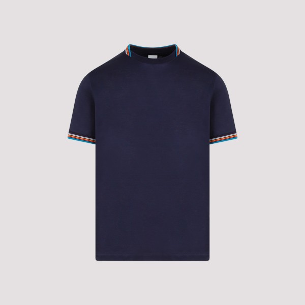 Shop Paul Smith Righe T-shirt M In Dk Navy