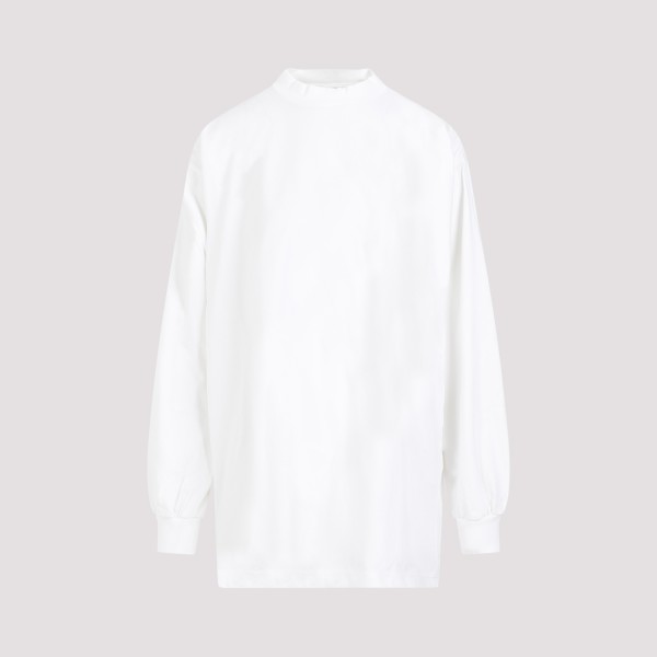 Shop Balenciaga Stretched T-shirt 2 In White Pink