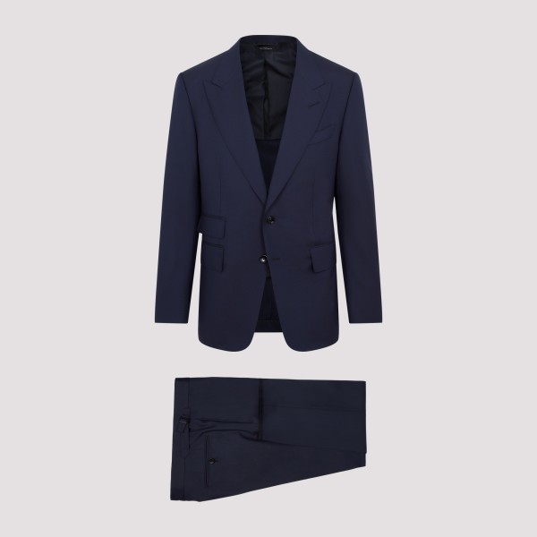 Shop Tom Ford Shelton Suit 50 In Hb Midnight Bleu