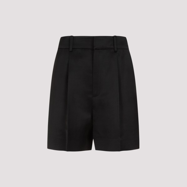 Shop Ralph Lauren Collection Seira Pleated Skirt 6 In Black