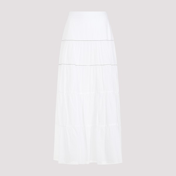 PESERICO PESERICO MONILE VOILE COTTON SKIRT 40