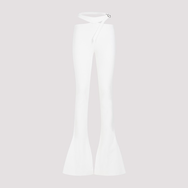 Shop Attico The  Long Pants 42 In White