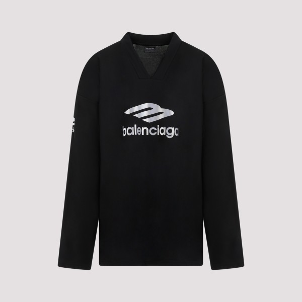 Balenciaga Ski T-shirt In Black