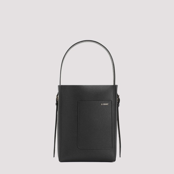 Shop Valextra Bucket Small With Internal Pouch Unica In Nn Nero