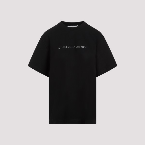 Stella Mccartney Etro Cotton T-shirt In Black