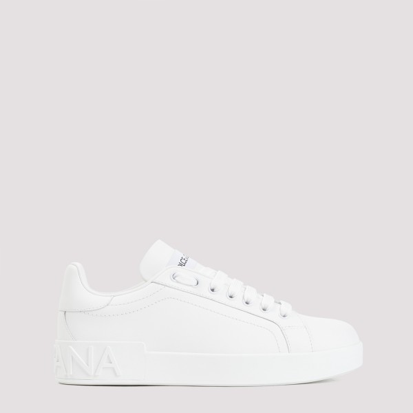 Shop Dolce & Gabbana Portofino Sneakers 38 In Bianco