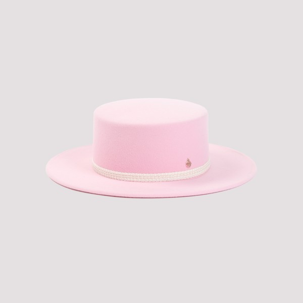 Shop Maison Michel Kiki Sequins Hat S In Bubblegum