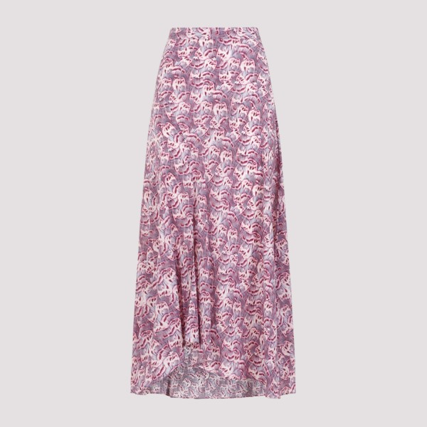 Shop Isabel Marant Sakura Skirt 34 In Ma Mauve