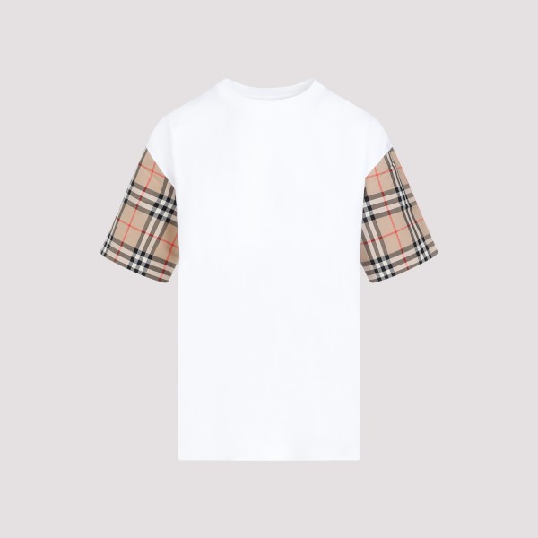 Shop Burberry Carrick T-shirt In A White