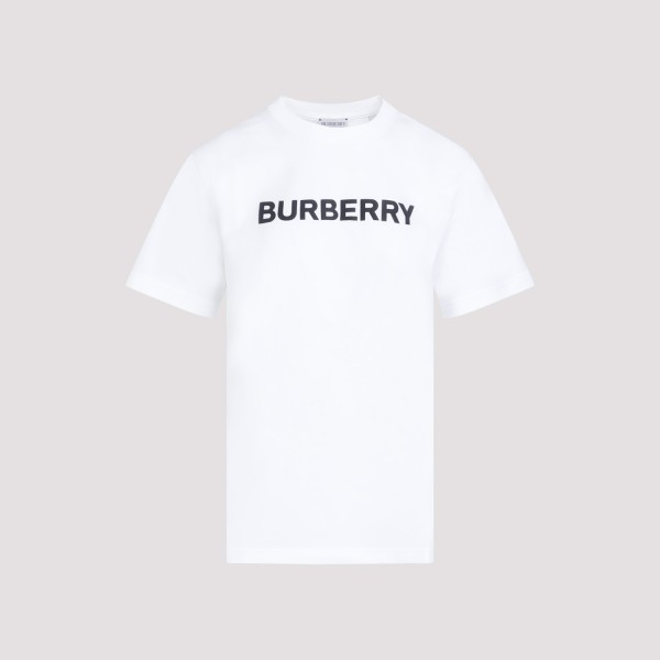 Shop Burberry Margot T-shirt Xs In A White