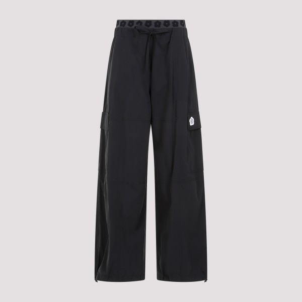 Shop Kenzo Boke Cargo Pants S In Noir