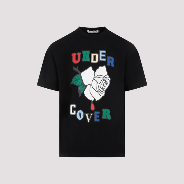 Shop Undercover Cotton T-shirt 2 In Black