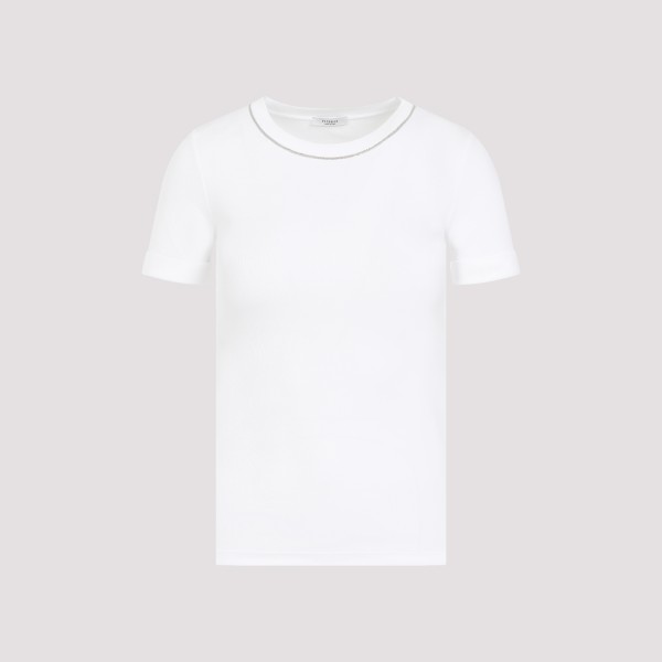 Shop Peserico Costina T-shirt 40 In C Bianco