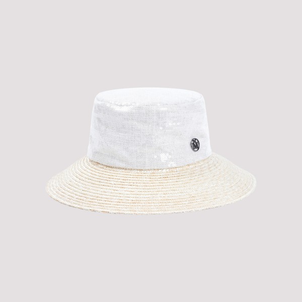 Maison Michel New Kendall Hat In Natural