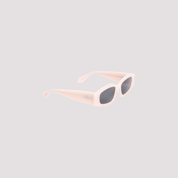 Shop Alaïa Alaia Acetate Sunglasses Unica In Pink Grey