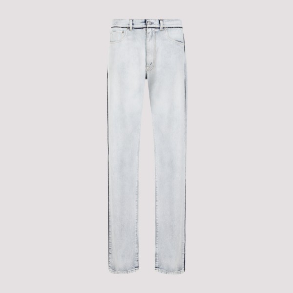 Shop Maison Margiela 5 Pockets Jeans 32 In Icy Slip