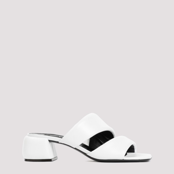 Shop Sergio Rossi Spongy 45 Sandals 37+ In Bianco