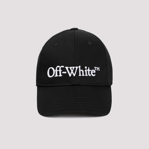 Shop Off-white Off White Drill Logo Bksh Baseball Cap M In Black White