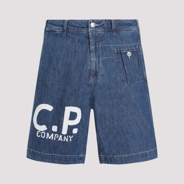 Shop C.p. Company Cp Company Utility Shorts 50 In D Stone Bleach