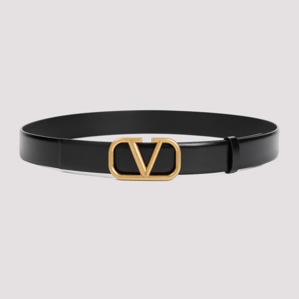 Shop Valentino Garavani V Signature Belt 105 In No Nero