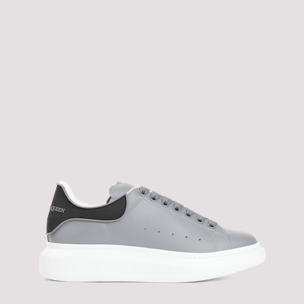 Shop Alexander Mcqueen Oversized Sneakers 43+ In Gray Black