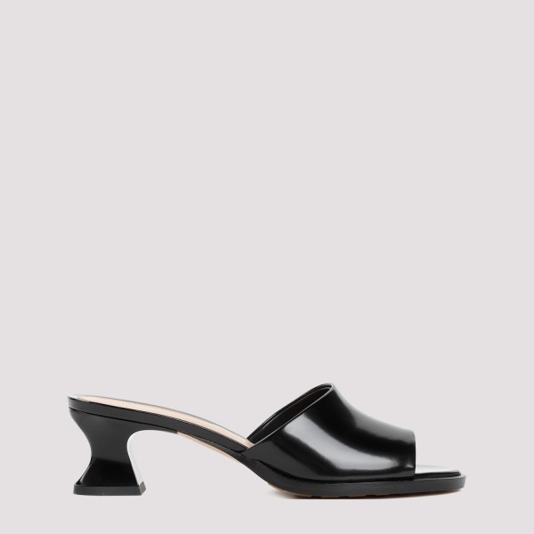 Shop Bottega Veneta Cha Cha 5 Cm Heel Sandal 36 In Black