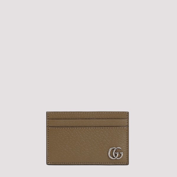 Gucci Card Case In Good Taupe