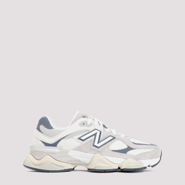 Shop New Balance 9060 Sneakers 8+ In White Blue