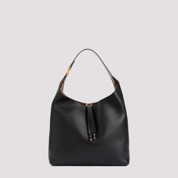 Chloé Marcie Leather Bag Unica In Black