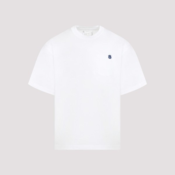 Shop Sacai Cotton T-shirt 3 In White
